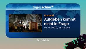Press question mark to learn the rest of the keyboard shortcuts Tagesschau De Widget Scriptable