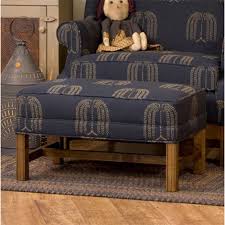 Grandmother S Ottoman Country Primitive Primitive Living Room Upholstered Furniture