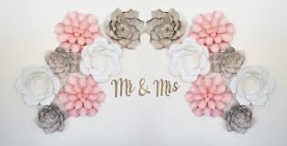 Fringing scissors make this project quick work. Diy Minimalist Paper Flower Wedding Decorations Once Wed