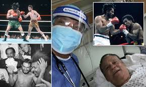 Laing is best remembered for producing one the finest performances by a british fighter on american soil when he upset the great roberto duran back in 1982. Roberto Duran Faces Fight Against Covid 19 40 Years After His Infamous No Mas Moment Daily Mail Online