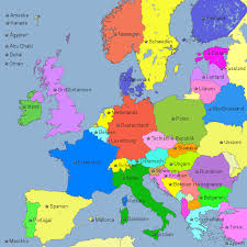 Online weltatlas mit karten (landkarten) aus aller welt. Hauptstadte Europas