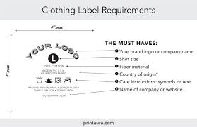 Ultimate Guide To The Legal Requirements For T Shirt Relabeling Print Aura Dtg Printing Services Clothing Labels Design Garment Care Labels Clothing Labels