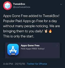 Get paid ios 11 apps for free using appeven. Tweakbox Announces Apps Gone Free Feature Which Tells You About Paid Apps Available For Free Today Piunikaweb