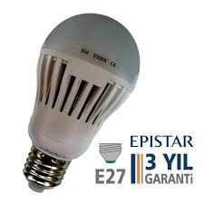 9 Watt E27 Gun Isigi Led Ampul Led Ampul Tavukculuk