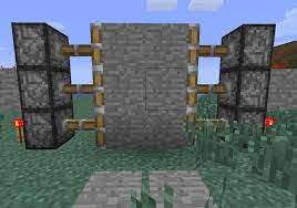 how to create a hidden piston door in minecraft minecraft house designs minecraft houses blueprints minecraft houses