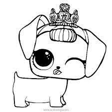 And now you can color them all. Lol Pets Coloring Pages Fancy Haute Dog Xcolorings Com