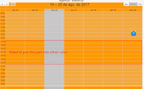 Change Color Of Business Time Of Fullcalendar Stack Overflow