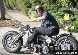 Brad Pitt Brad Pitt Motorcycle Culture Bobber