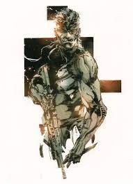 Art Of Metal Gear Solid By Yoji Shinkawa Post Snake Metal Gear Metal Gear Solid Metal Gear