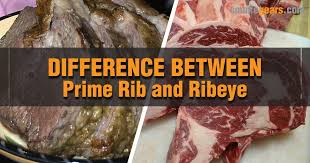 Ribeye steak is a fatty, tender, and juicy cut that comes from the cow's rib section. Difference Between Prime Rib And Ribeye Are Cut Out From The Same Area