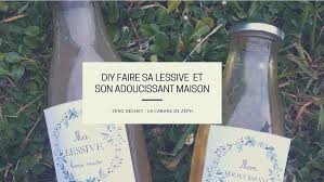 Diy Faire Sa Lessive Et Son Adoucissant Maison La Cabane De Zeph