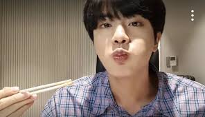 trans trans cr | @btstranslation7 bts live : Vlive Update Bts S Jin Returns With Eat Jin Kim Taehyung Amino
