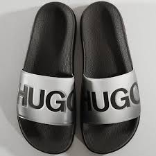 Hugo Claquettes Match 50428676 Degrade Noir Blanc Laboutiqueofficielle Com Boss bay slid rblg 69,99 €. hugo claquettes match 50428676