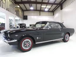 Image result for Raven Black 1966 Mustang
