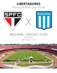O momento é propício para são paulo e racing usarem bem a gordurinha que acumularam na liberta. F69qskpgqzbhsm