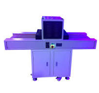 400x200mm UV LED Curing Conveyor with forced air cooling - 365nm