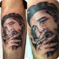 Che Guevara El Che Ernesto Guevara De La Serna Cuba Arte Tatuaje Black And Grey The Skin Needlecrafter Cubano Communism Guerrilla Dovme Fikirleri Dovme