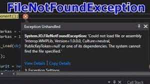 Solved Debugging System Io Filenotfoundexception C Winform Youtube