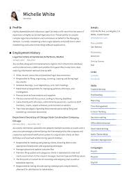Secretary Resume Template In 2020 Resume Examples Resume Guide Resume Writing