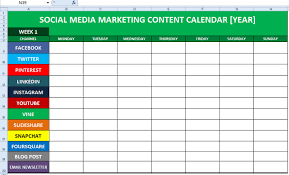 Social Media Content Calendar Template Excel Marketing Editorial Calender Download Social Media Marketing Tips Social Media Swansea Wales Andrew Macarth Social Media Content Calendar Template Content Calendar Template