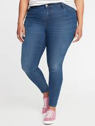Mid Rise Plus Size Super Skinny Ankle Jeans Old Navy