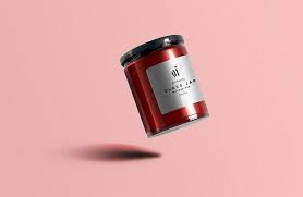 Download Free Glass Jar Mockup Mockuptree