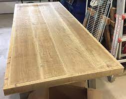 One end screws firmly onto the tabletop, while the other fits a saw kerf along the table apron, as shown above. How To Attach A Table Top Woodworking Blog Videos Plans How To