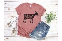 Download Goat Svg Farm Animal Svg Floral Goat Svg 439579 Cut Files Design Bundles