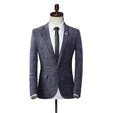 › txopen until 9:00 pmmen's suits. 2021 Mens Slim Fit Suit One Button Suit Coat Casual Business Lapel Blazers Jacket Male Costume Homme Terno Masculin Tuxedo Blazers From Aimea 56 33 Dhgate Com