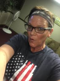 Dancing to 80s dancercise album at home