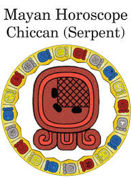 Chiccan Serpent Mayan Horoscope Zodiac Signs Calendar Mayan Calendar Mayan Astrology