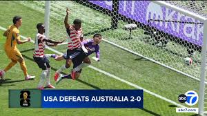 FIFA World Cup 2026: US punches ticket to World Cup knockout round after  2-0 win over Australia - ABC7 Los Angeles
