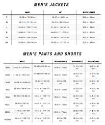 The North Face Denali Jacket Sizing Instructions