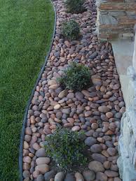 Beach Pebbles For Your Landscape Sold In Bulk And Bagged Quantities Ondrick Na Small Front Yard Landscaping Landscaping With Rocks Small Backyard Landscaping