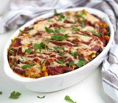 Glutenfreier Auflauf A La Mexicana Vegan Glutenfrei Rezept Glutenfreier Auflauf Kidneybohnen Rezept Herzhafte Speisen