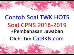 Contoh soal cpns yang kami sajikan disini tidak hanya contoh soal dan kunci jawabannya saja namun lengkap dengan pembahasannya. Contoh Soal Twk Cpns 2018 2019 Pdf Full Pembahasan Dan Kunci Jawaban Hots Youtube