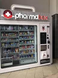 This Vending Machine Has Medicine You Can Buy Vending Machine Design Vending Machine Business Hotel Room Design