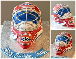 Le dollar canadien est la devise officielle du canada depuis 1858. Patrick Roy Goalie Mask Montreal Canadien Helmet Cake Hockey Cakes Hockey Birthday Parties Hockey Birthday