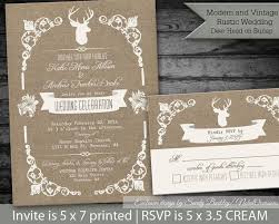 Rustic Wedding Invitations Rustic Deer And By Notedoccasions 40 00 Wedding Invitations Printable Wedding Invitations Wedding Invitation Inspiration