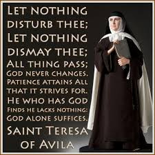  Sr Mary Clark Osb On Twitter Saint Teresa Of Avila Teresa Of Avila St Teresa Of Avila