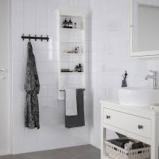 Hemnes Wall Shelf White 16 1 2x46 1 2 Ikea In 2020 Hemnes Wall Shelves Top Bathroom Design