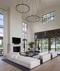 Living Room Designed By Tribe Design Group Austin Tx Whiteoakflooring Steelwindows Stonefireplace Room Design Mansion Living Modern Home Interior Design