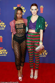 Let us know what you think in the comments below. Zola Co Stars Riley Keough And Taylour Paige Dazzle In Contrasting Looks At Mtv Movie Tv Awards 247 News Around The World