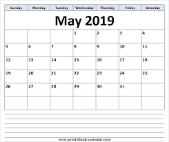 Free May 2019 Calendar Clipart Page Calendar Printables June Calendar Printable Calendar Template