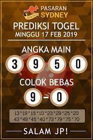Prediksi Sydney Minggu 17 Februari 2019 Prediksitogel Togel Togelonline Togelsydney Livedraw Bandartogel Agentogel Pred Sydney Belajar Menghitung Game