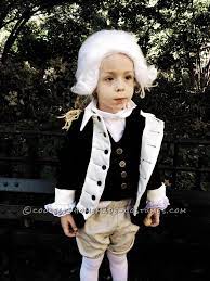 Cute George Washington Costume For A Boy Diy Halloween Costumes For Kids Halloween Costumes For Kids Shark Costume Kids