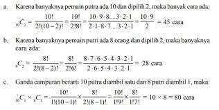 Dan disebut n faktorial, tanda (!) disebut dengan notasi. 20 Contoh Soal Faktorial Dan Jawaban