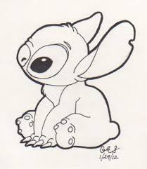 Apr 03, 2020 · a step up from garter stitch for easy baby blankets would be using a stitch pattern that includes knits and purls. Stitch Drawing By Ges Who Stitch Drawing Lilo And Stitch Drawings Easy Drawings