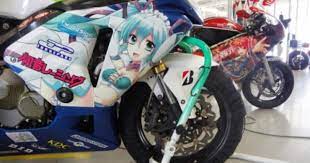 ミク テト 鈴鹿4耐参戦 単車 バイクレース バイク