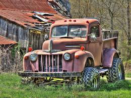 Bring your desktop to an upper level. Wallpaper Old Truck Novocom Top